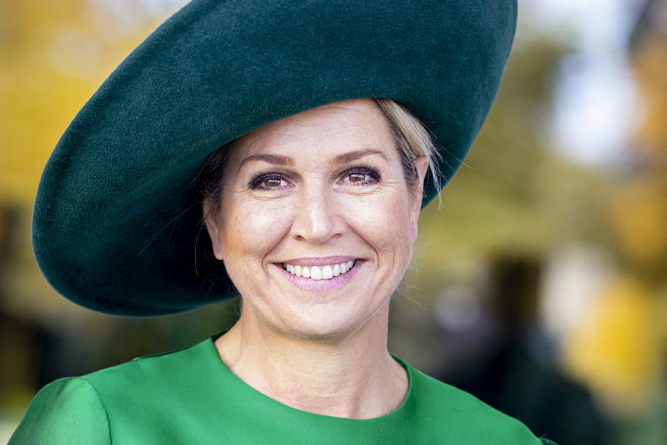 Le rouge &agrave; l&egrave;vres clair de M&aacute;xima des Pays-Bas