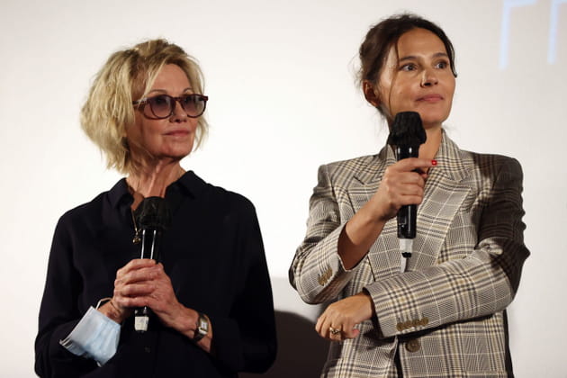 Avec Virginie Ledoyen, en 2021