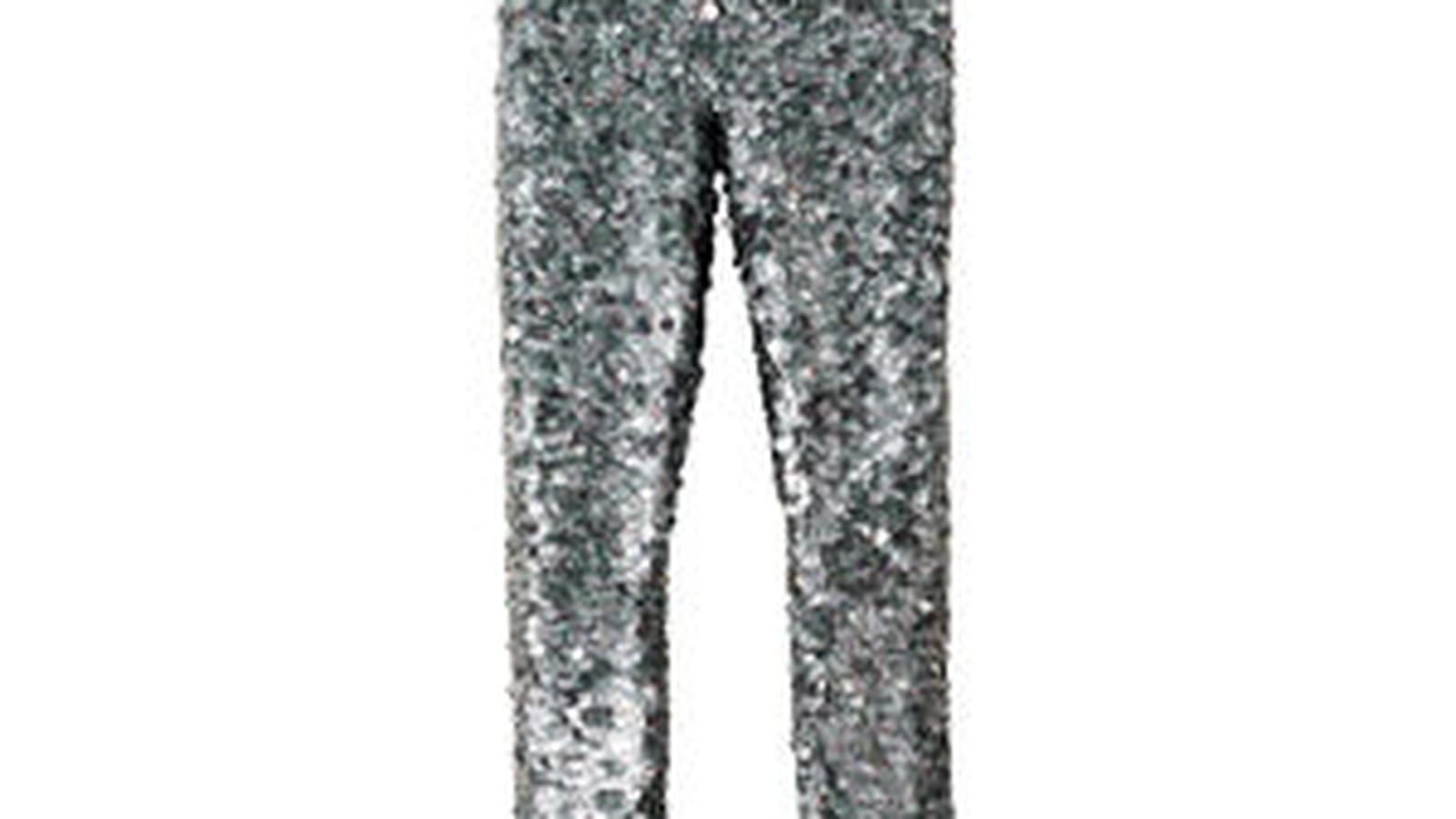 Pantalon brodé de séquins