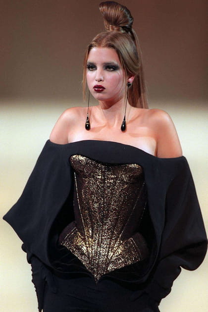 Ivanka Trump au défilé Thierry Mugler haute couture automne-hiver 1997-1998