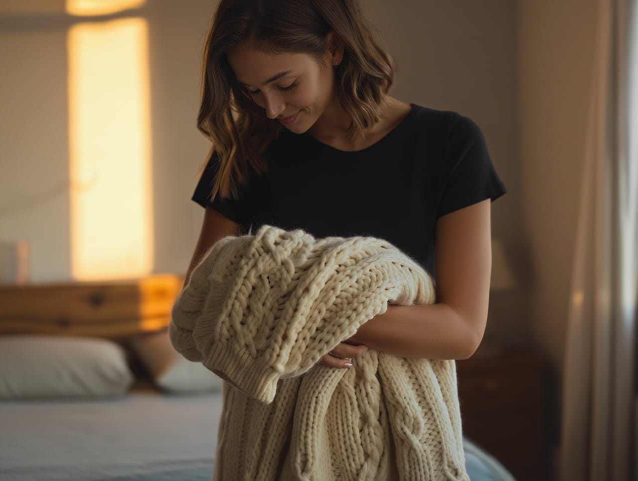 MÃªme les pulls en laine haut de gamme n'y survivent pasÂ : ce geste anodin suffit Ã  les...