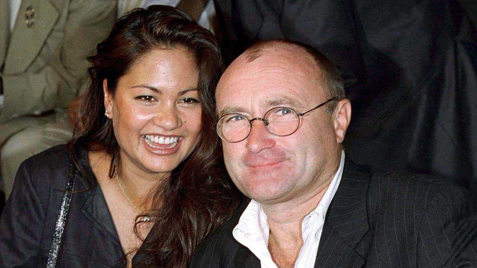 Phil Collins et Orianne Cevey 