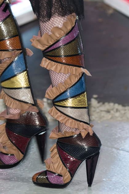 La botte froufrou du d&eacute;fil&eacute; Rodarte