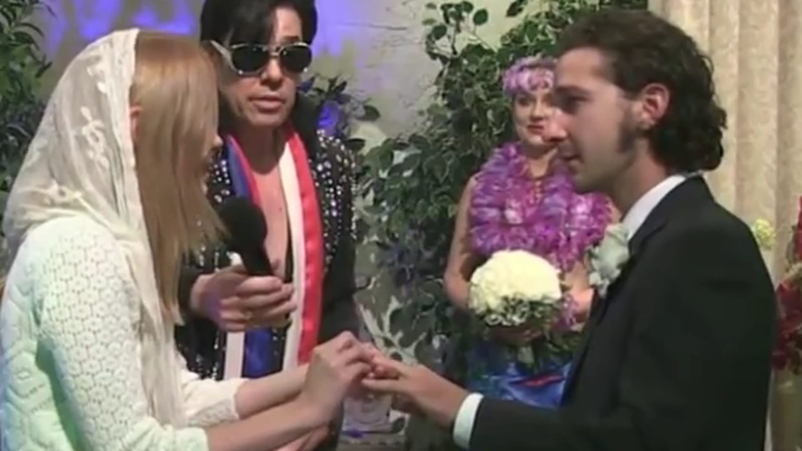 Shia LaBeouf et Mia Goth 