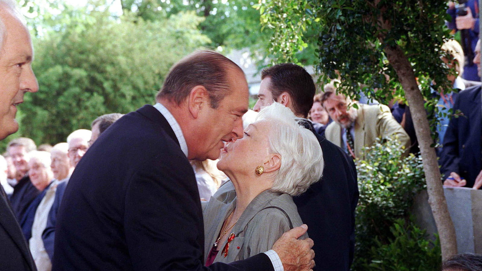Jacques Chirac et Line Renaud