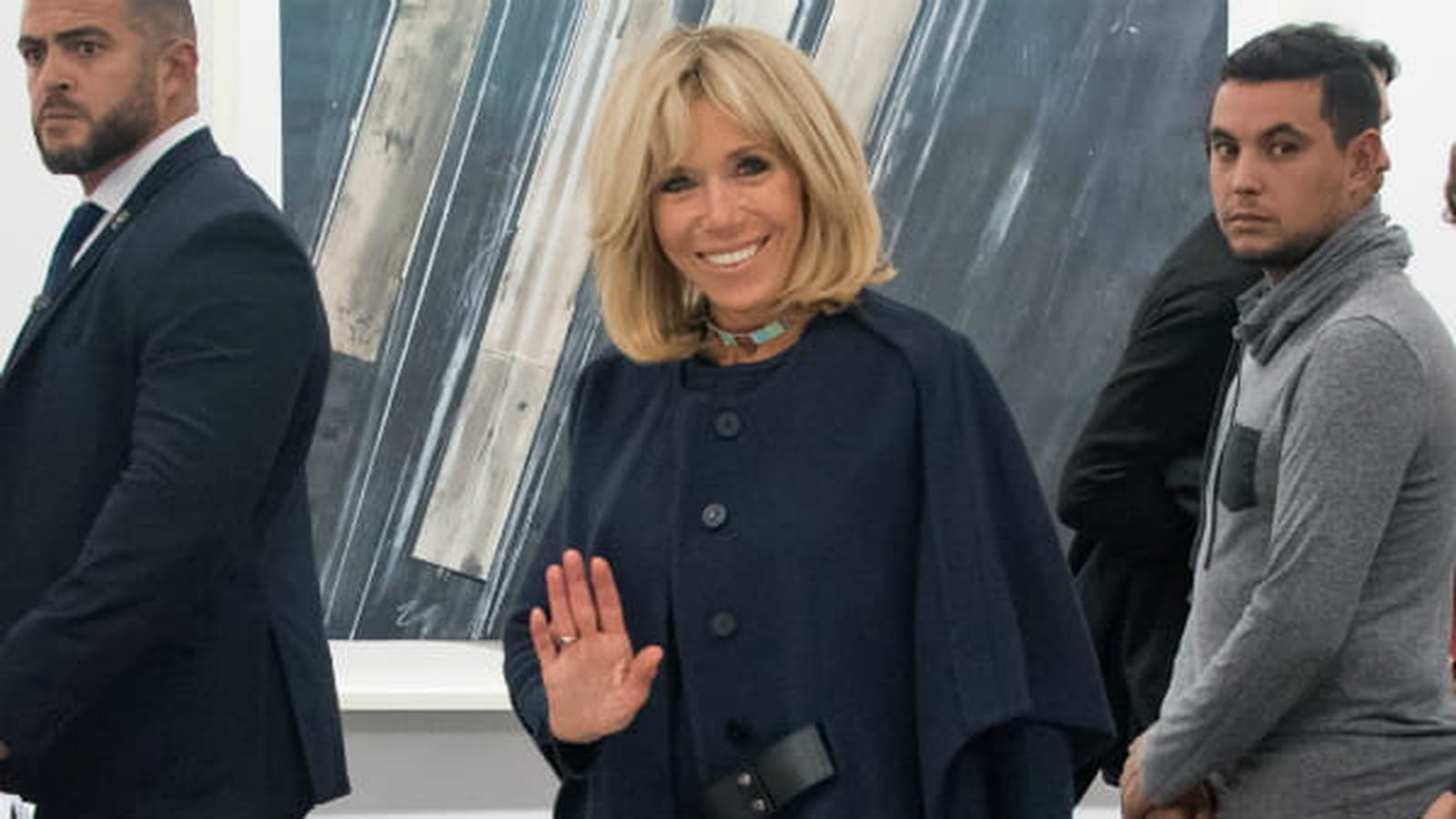 Brigitte Macron le 18 octobre 2017