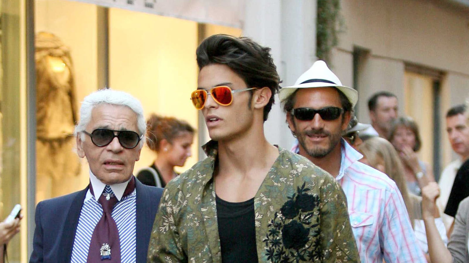 Baptiste Giabiconi le 17 août 2010