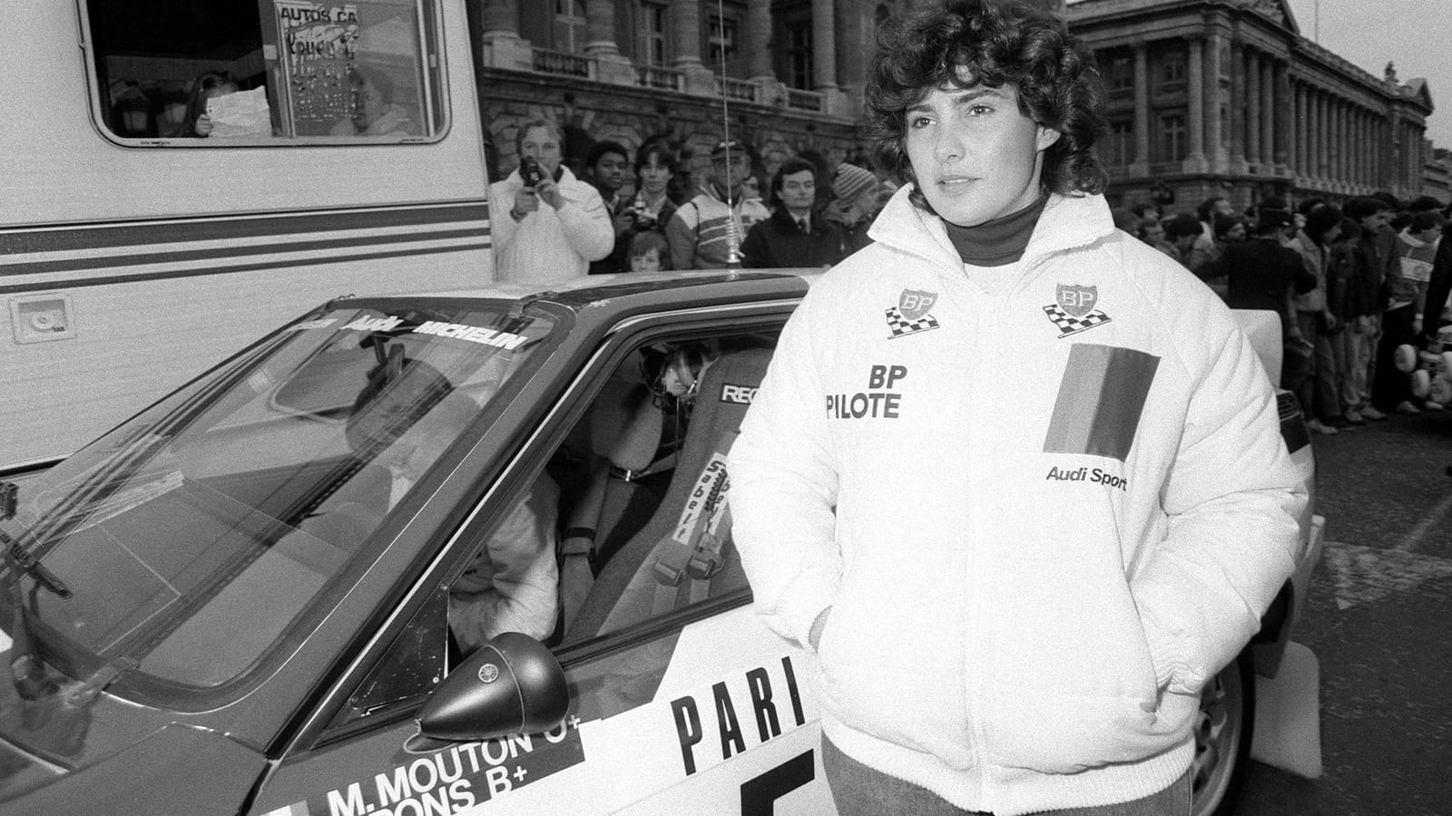 Michelle Mouton à Paris en 1983