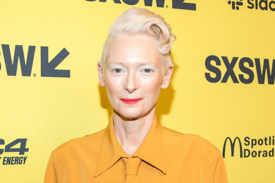 Tilda Swinton, sa coupe courte inchang&eacute;e