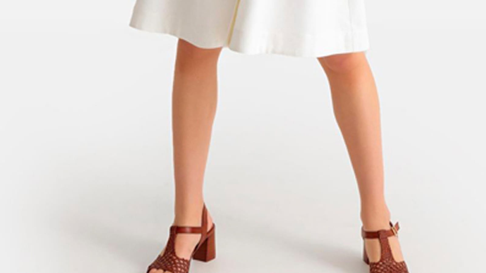 Robe blanche La Redoute 