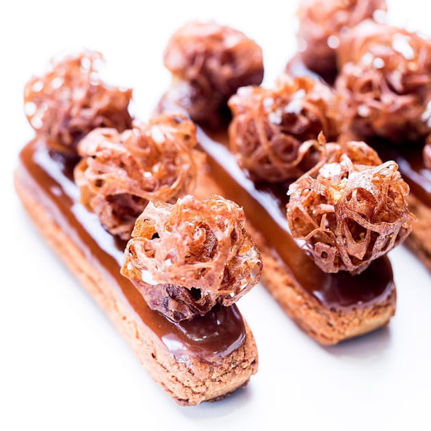 Joli éclair caramel