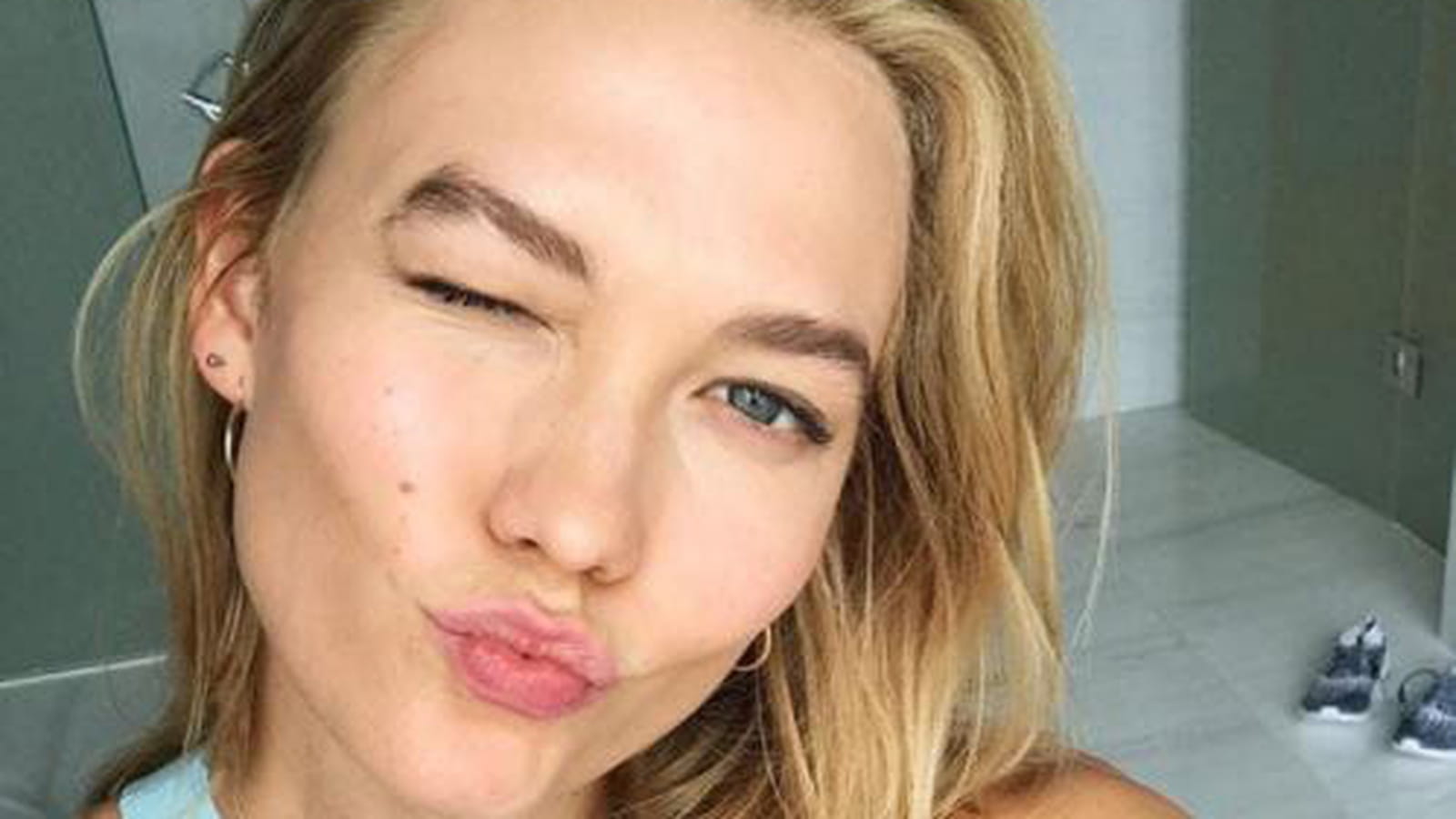 Karlie Kloss au naturel 