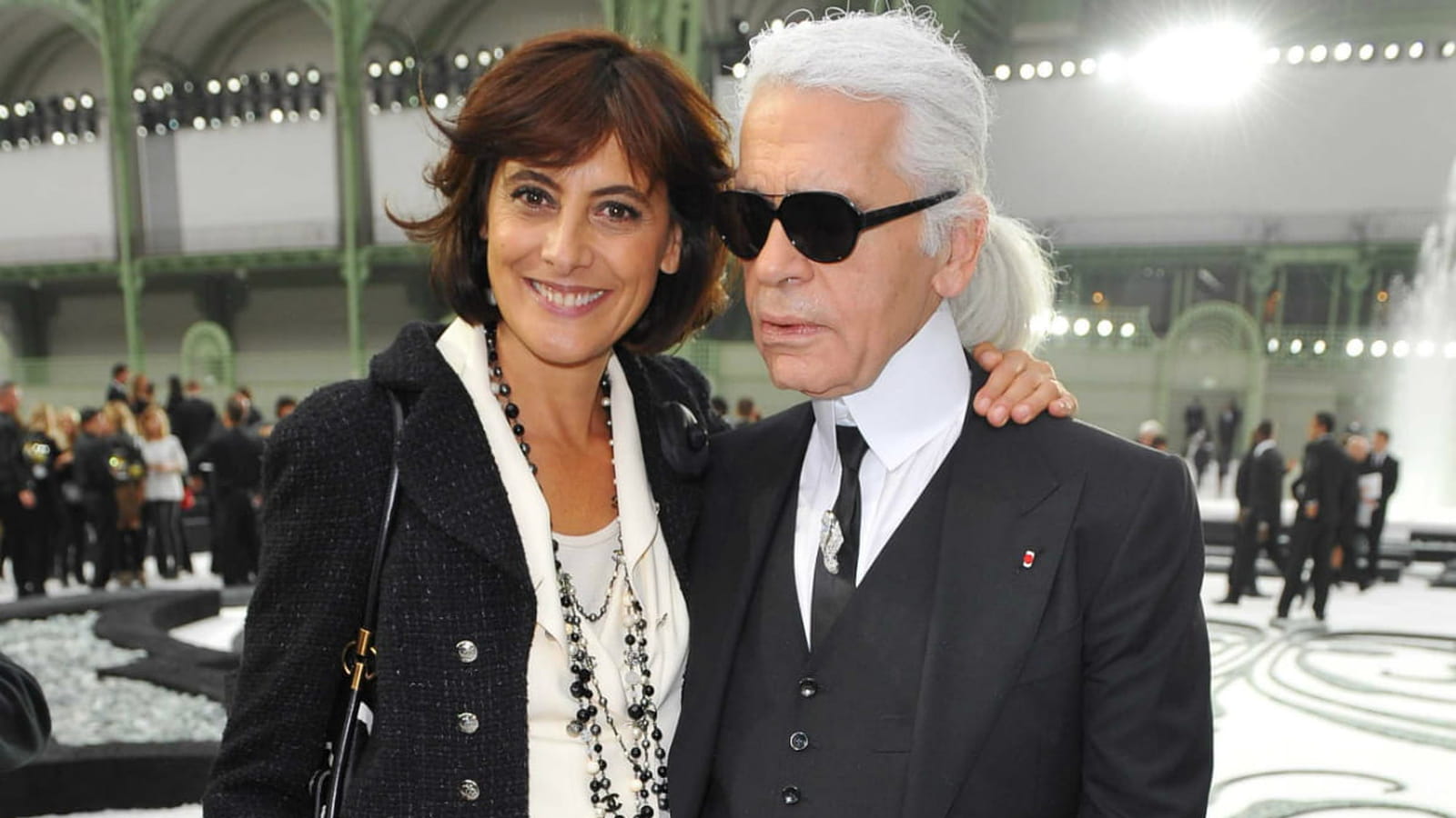 Inès de la Fressange le 5 octobre 2010