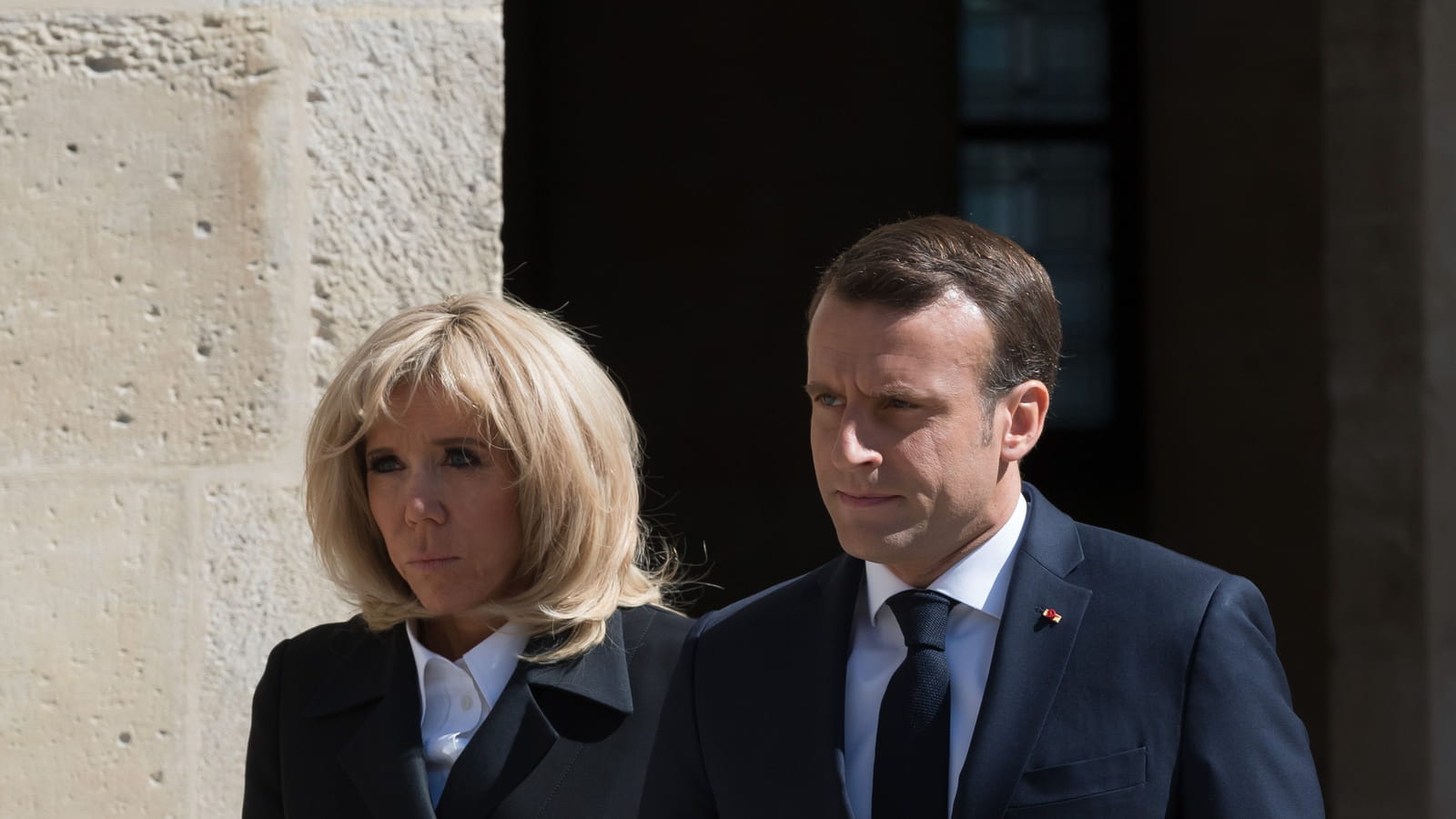 Brigitte et Emmanuel Macron