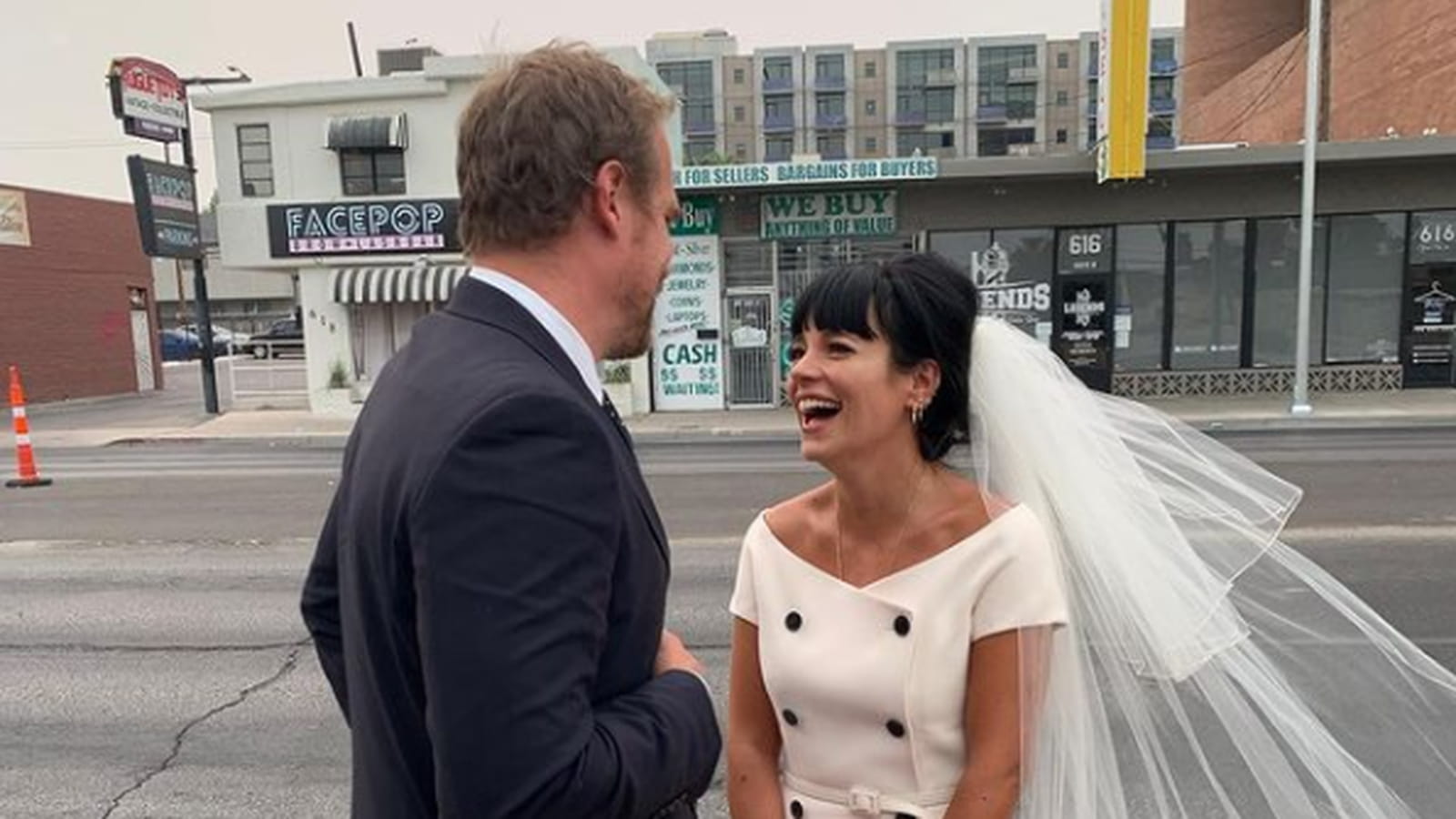 Lily Allen et David Harbour