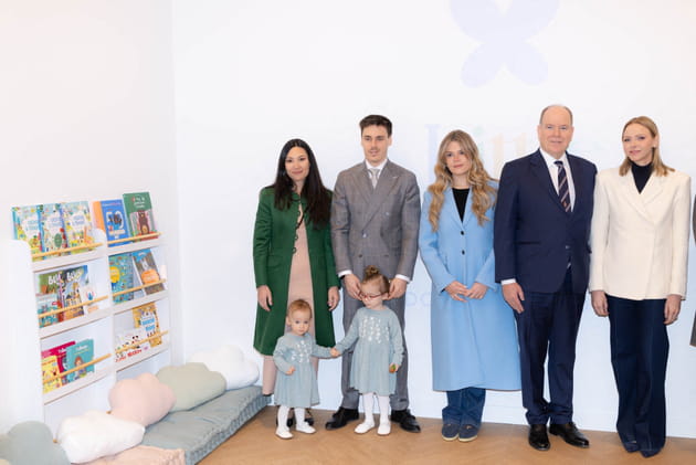 Louis et Marie Ducruet d&eacute;voilent les visages de leurs fillettes&nbsp;: Charlene, Albert, St&eacute;phanie de Monaco pr&eacute;sents pour les soutenir - PHOTOS